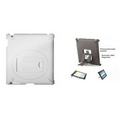 iBank(R) Rubberized Swivel Stand Back Cover for iPad 2/3/4
